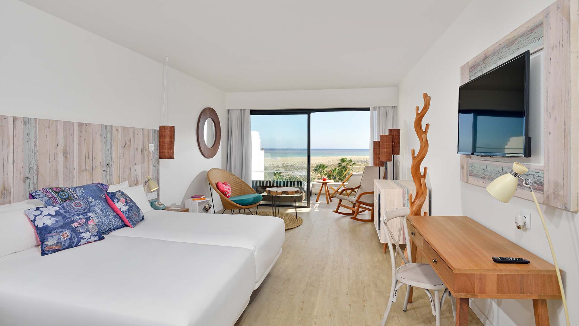 room in inside fuerteventura hotel with sea view