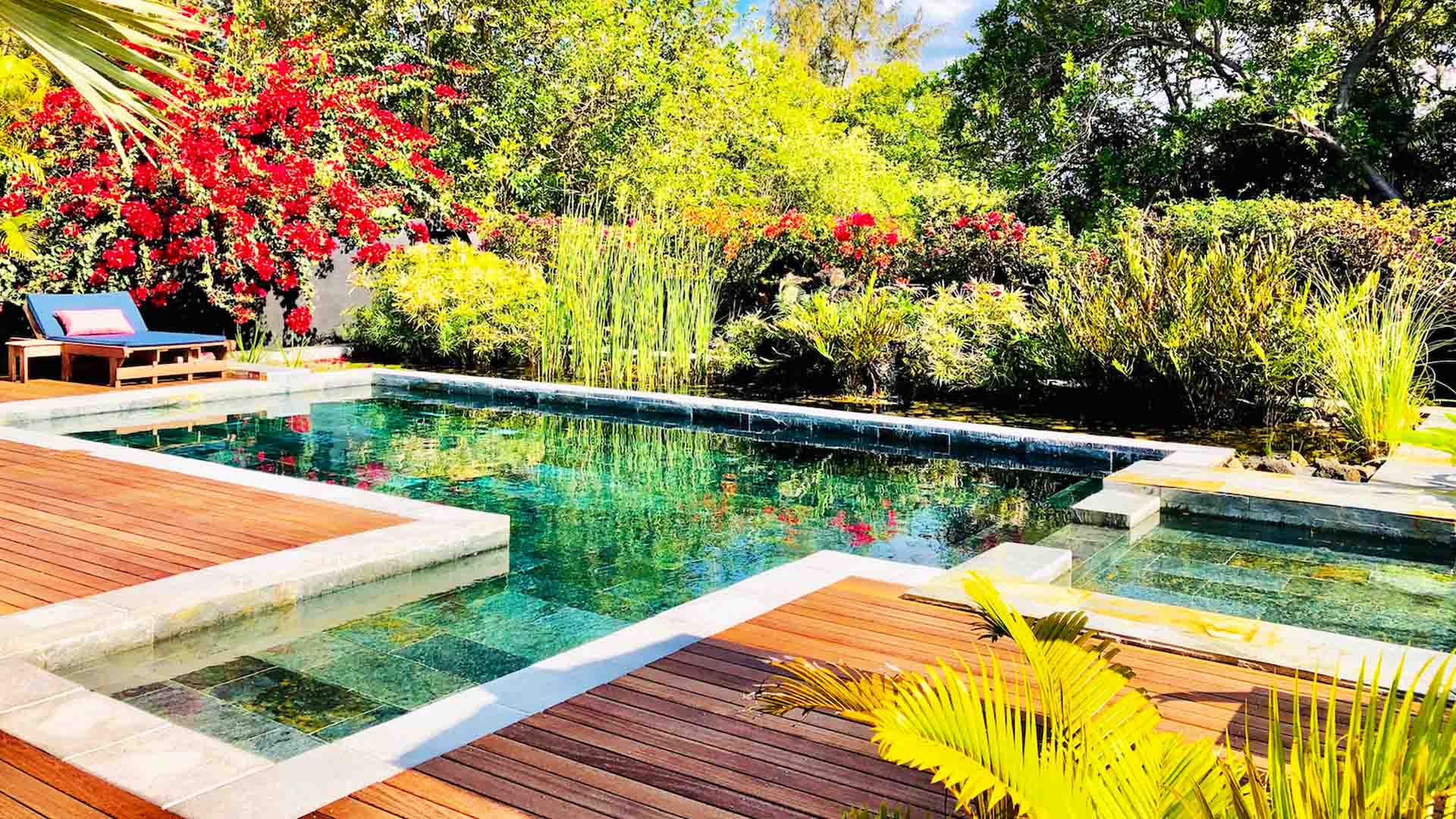 pool in good life mauritius hotel ecolodge