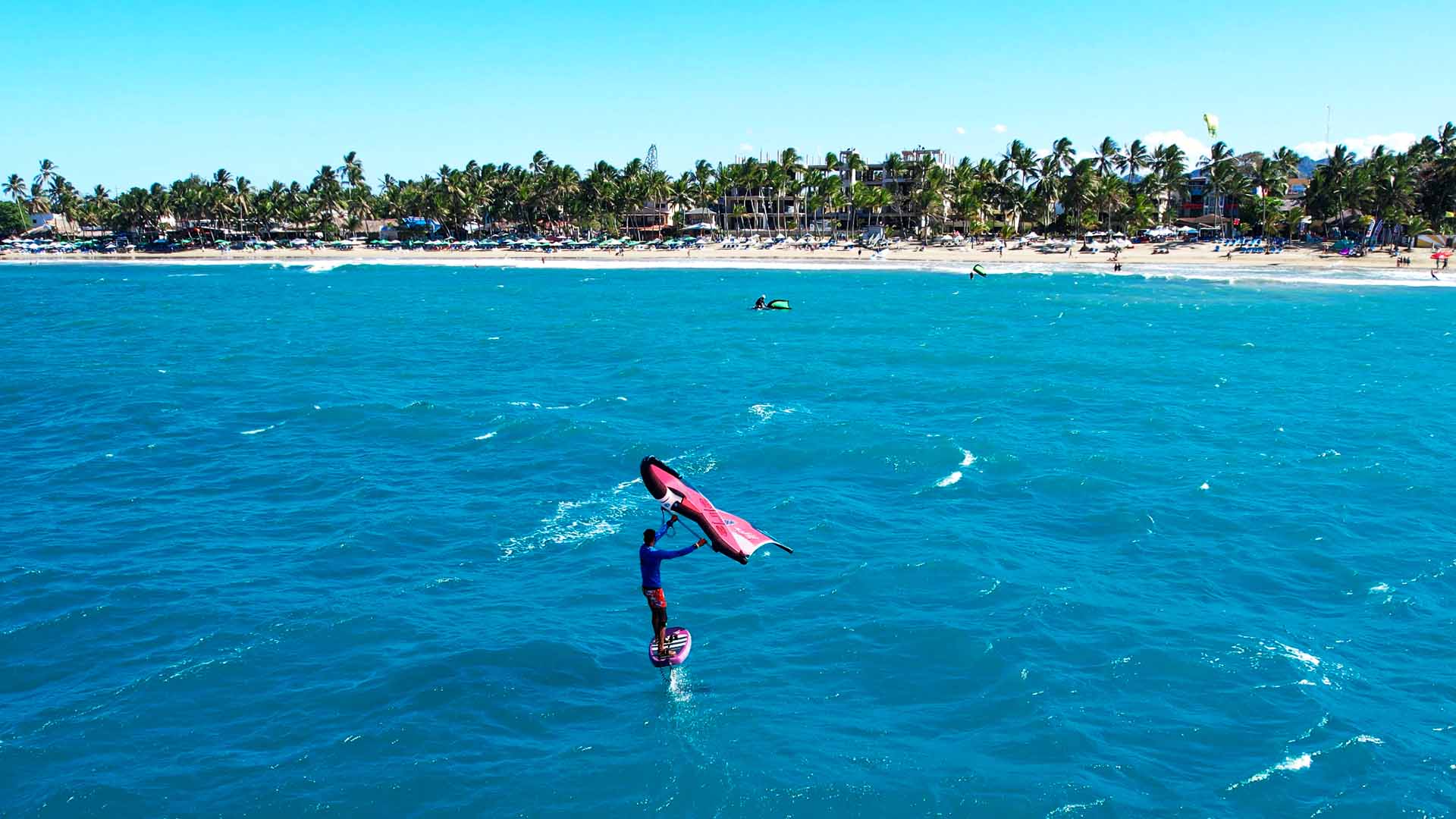 windsurf in le morne