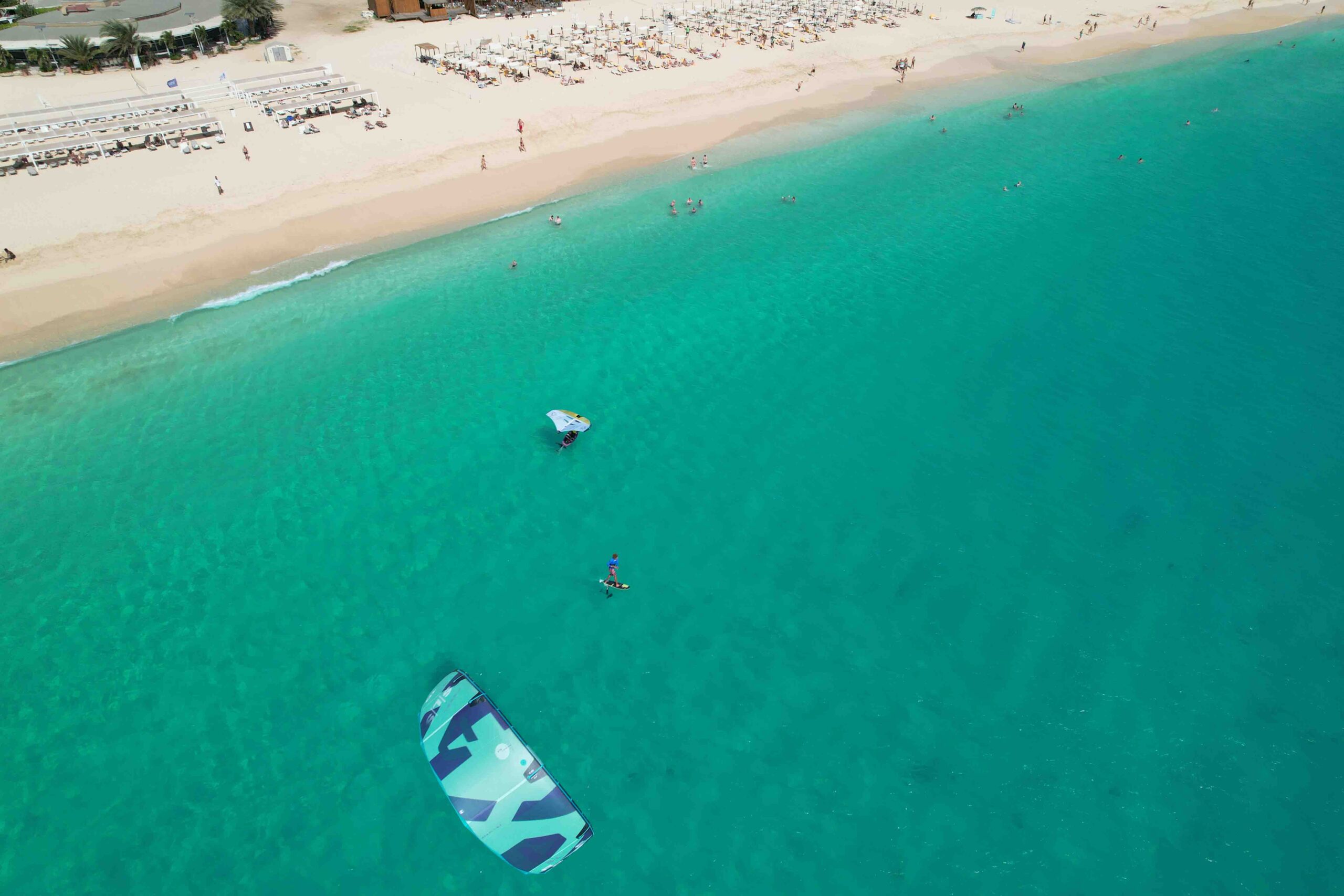 Santa Maria windsurf wingfoil and kitesurf spot in Cabo verde